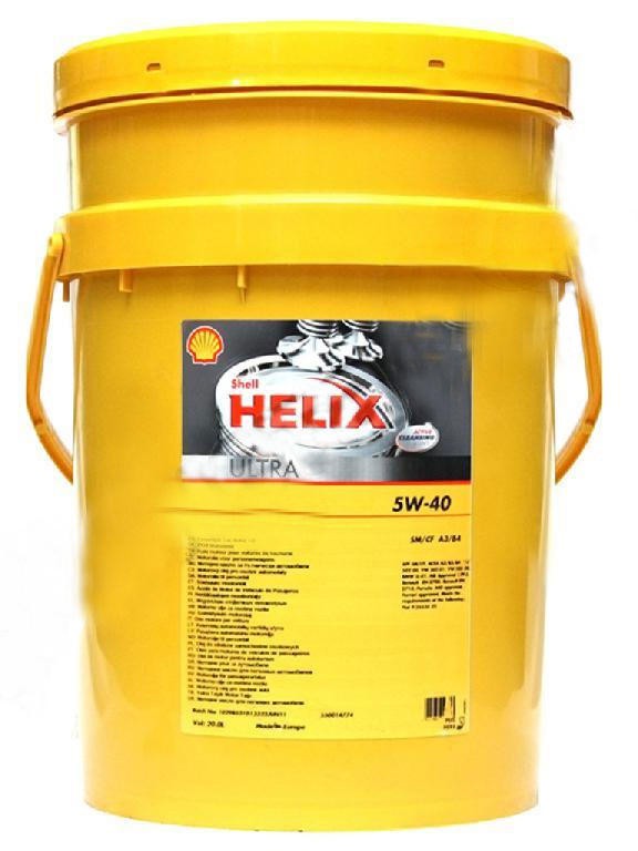  масло Shell Helix Ultra 5W-40, 20 л. Оптом и в розницу,  .