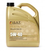 Моторное масло IGAT PLATIN HCD 5W-40, 4 л