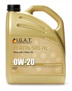 Моторное масло IGAT PLATIN SRS HC SAE 0W-20