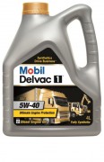 Моторное масло Mobil Delvac 1 5W-40, 4 л